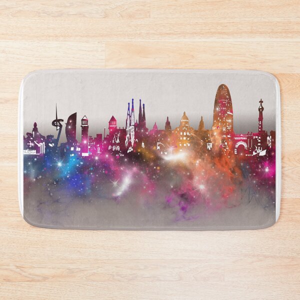 Item preview, barcelona skyline designed and sold by BekimART2.