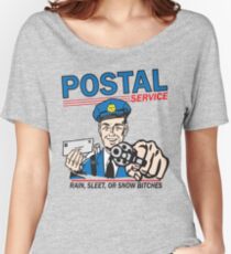 Funny Shirt - Postal Women's Relaxed Fit T-Shirt