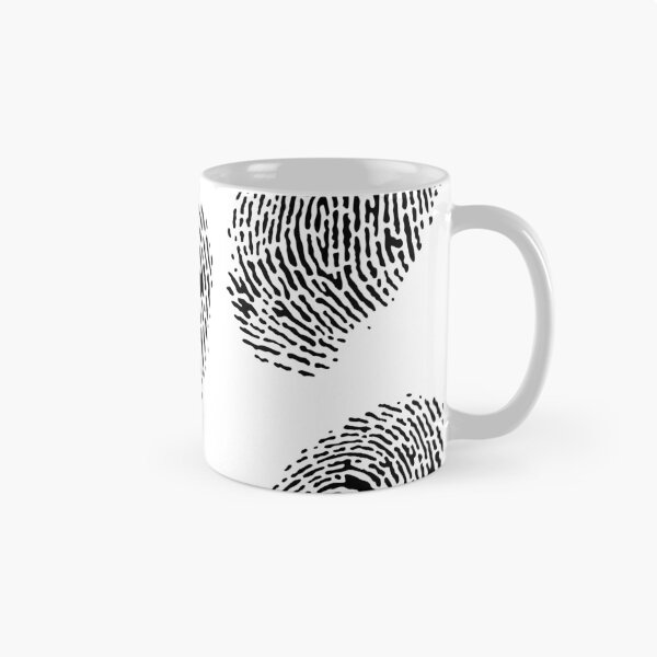 Item preview, Fingerprint - pattern - black designed and sold by He-Be.