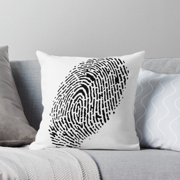 Item preview, Fingerprint - pattern - black designed and sold by He-Be.