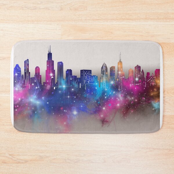 Item preview, chicago skyline designed and sold by BekimART2.