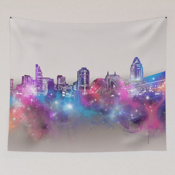 Item preview, cincinnati skyline designed and sold by BekimART2.