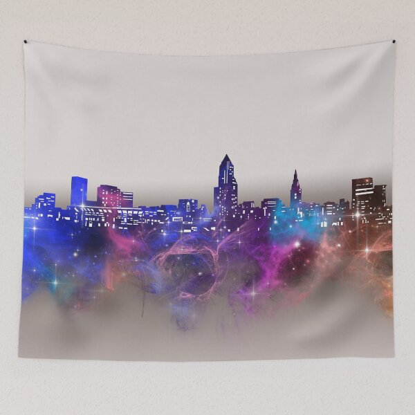 Item preview, cleveland skyline designed and sold by BekimART2.