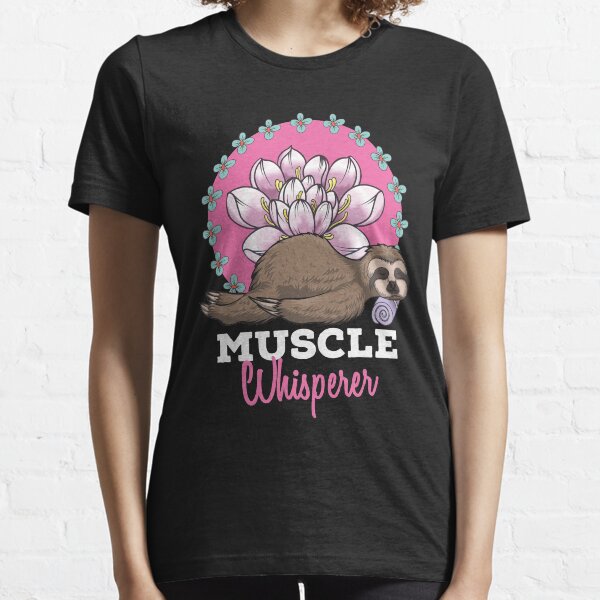 Cadeau de thérapeute de massage paresseux T-shirt essentiel