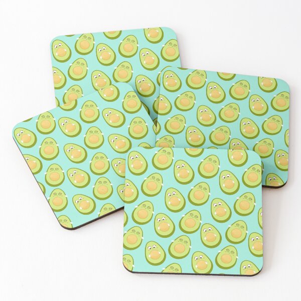 Item preview, Copy of Baby avocado pattern Illustration mint background designed and sold by Nadia  Ronquillo.