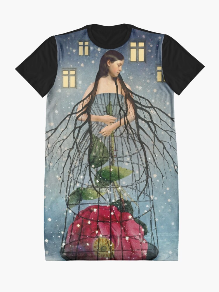 Alternate view of Five of Pentacles Graphic T-Shirt Dress