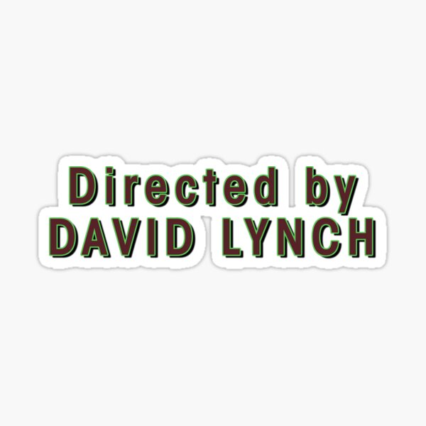 Glass sticker for fans of David Lynch, mirror sticker for Big Lebowski 