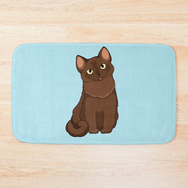 Item preview, Burmese brown cat  designed and sold by babanovaesha.