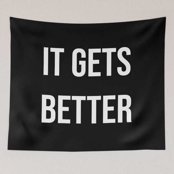 Item preview, It Gets Better | Typography designed and sold by rsty11.