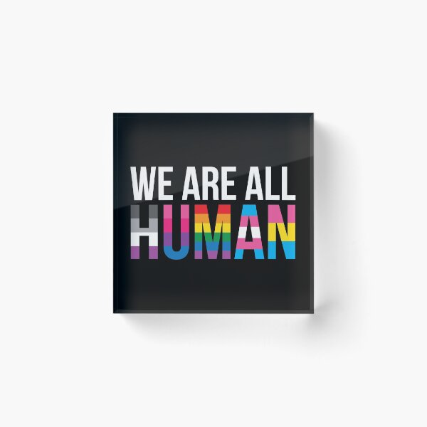 Item preview, We Are All Human - Good Human designed and sold by Teeter-Totter.