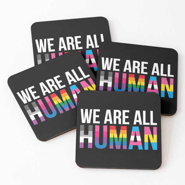 Item preview, We Are All Human - Good Human designed and sold by Teeter-Totter.