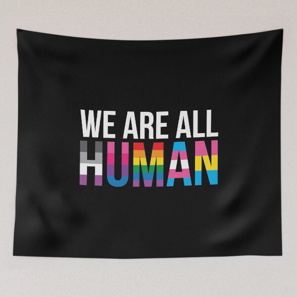 Item preview, We Are All Human - Good Human designed and sold by Teeter-Totter.
