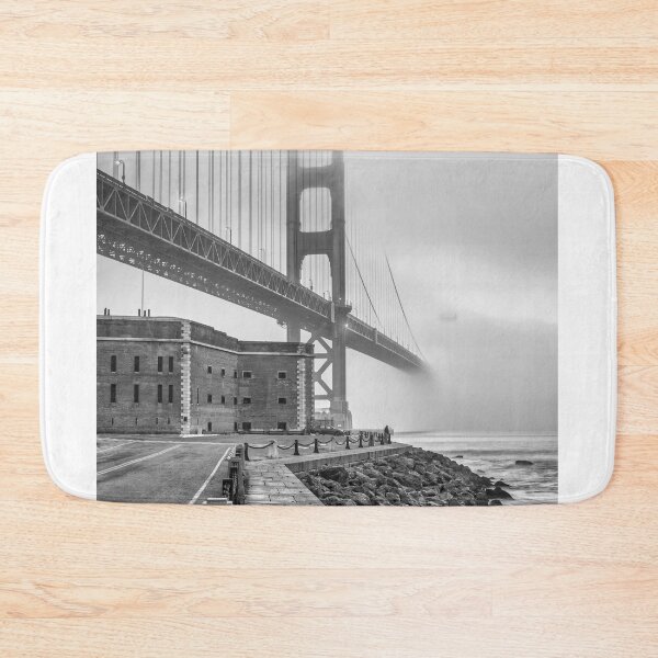 Item preview, Golden Gate and Fort Point B+W designed and sold by Gerard Fornarotto.