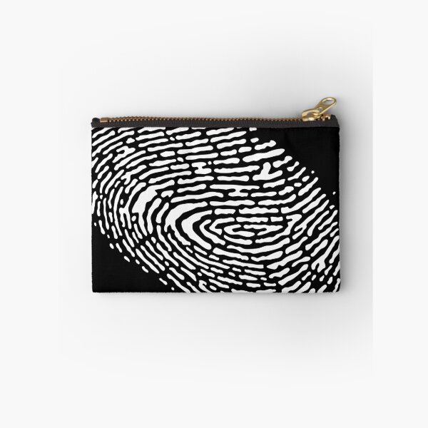Item preview, Fingerprint - pattern - white designed and sold by He-Be.