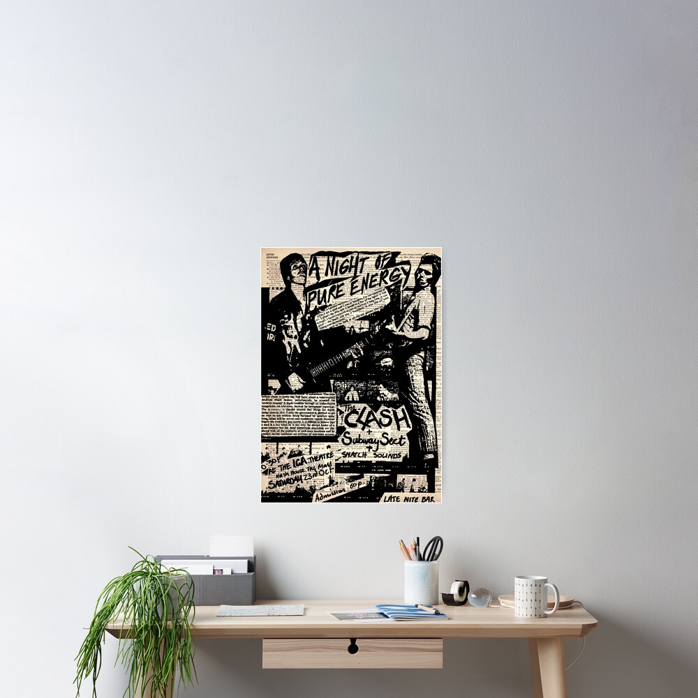 Punk Rock 2 Poster For Sale By Blackmuxic Redbubble