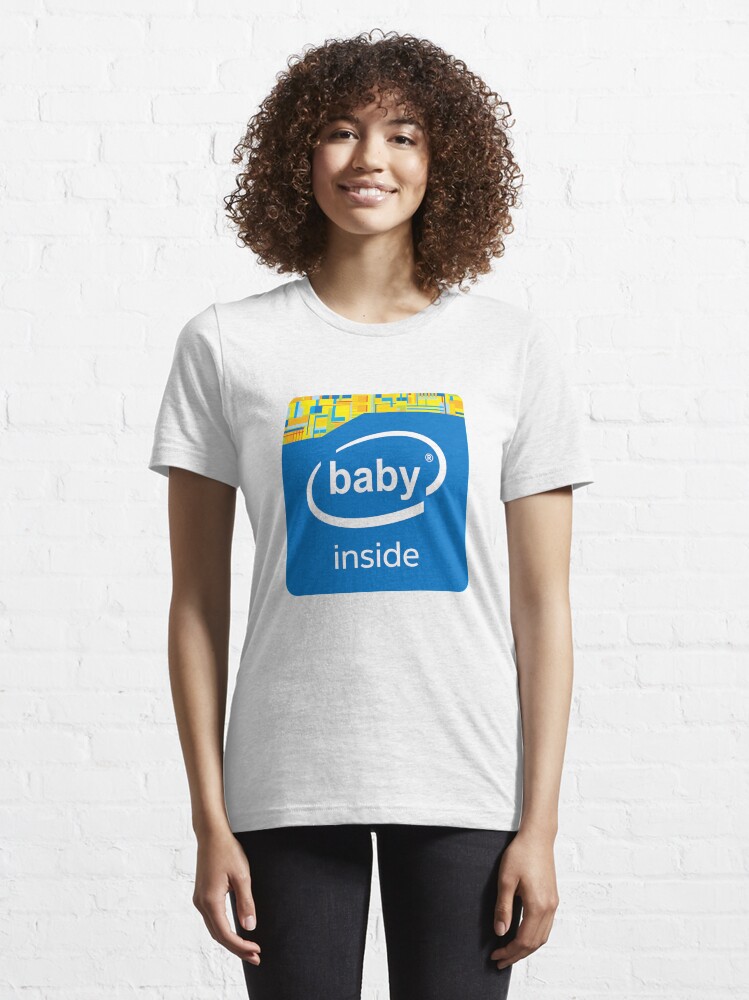 baby inside t shirt