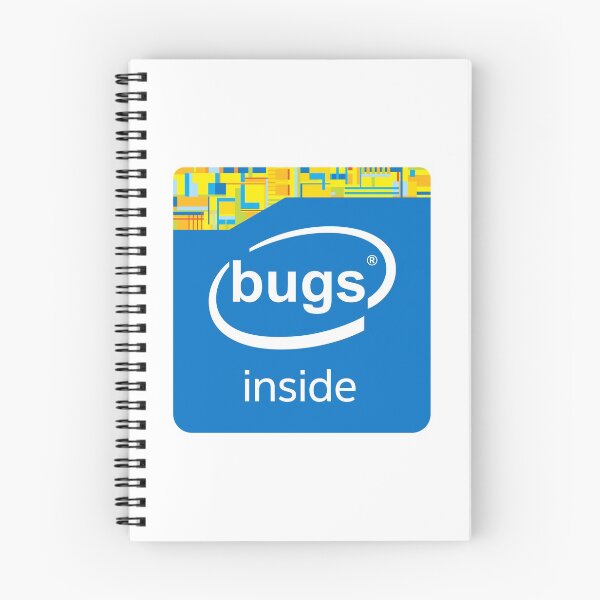 Item preview, Intel Bugs Inside Logo Meme designed and sold by ELKaito.