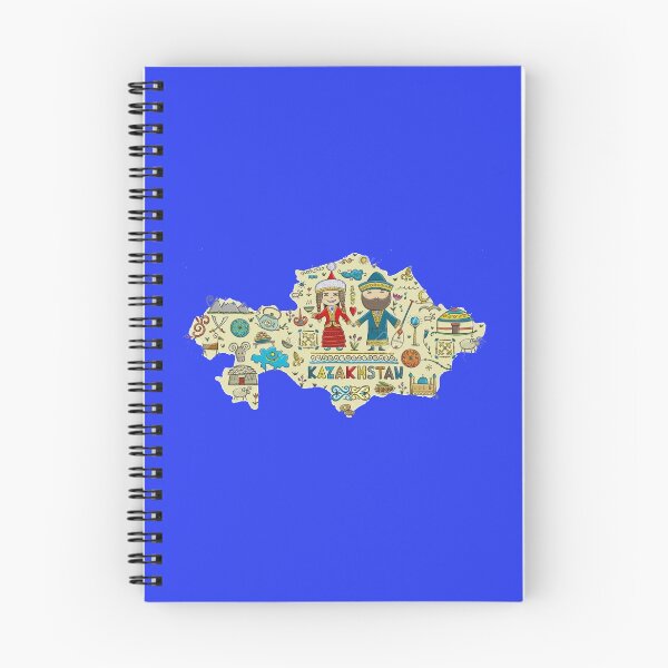 Item preview, Kazakhstan  Map art designed and sold by MiraShop.