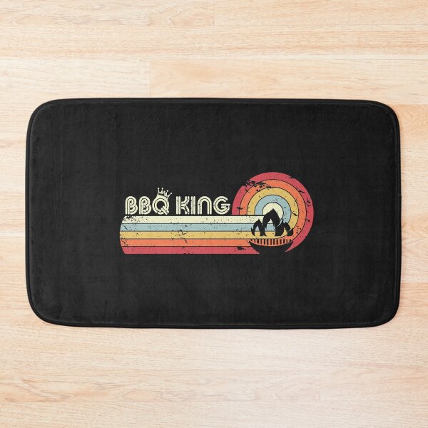 Item preview, BBQ King Product. Retro Style Barbecue Print designed and sold by PackAPunch.
