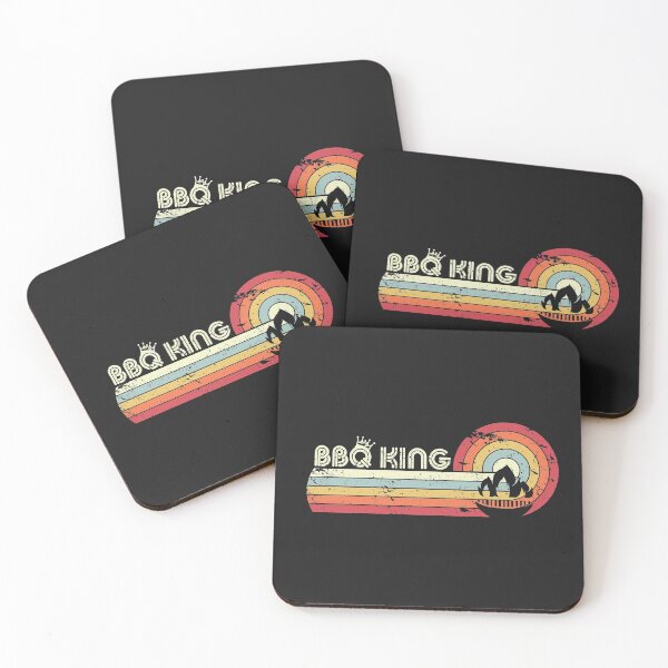 Item preview, BBQ King Product. Retro Style Barbecue Print designed and sold by PackAPunch.