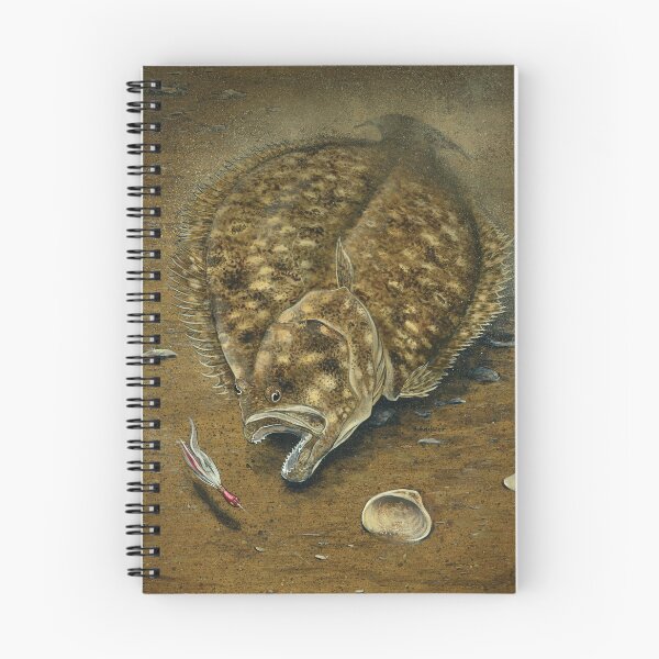 Item preview, Bucktail Flounder designed and sold by bartgelesh.