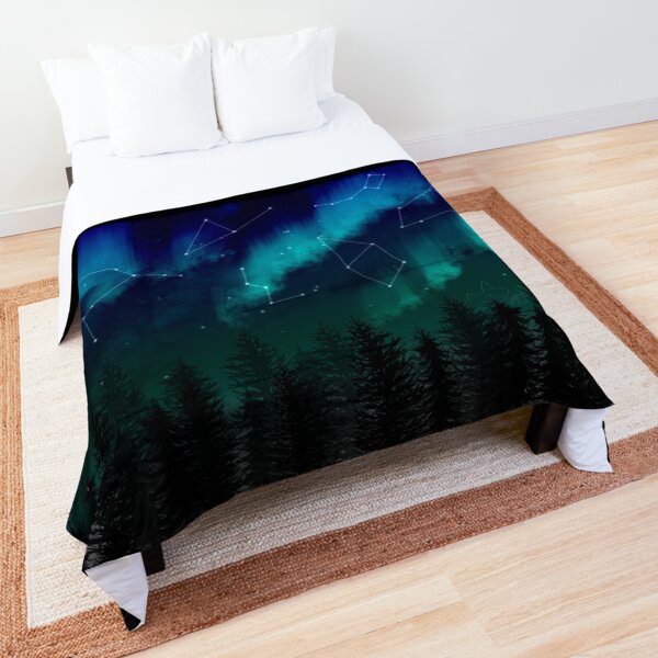 Item preview, Night sky - Northern lights designed and sold by Lyxy.