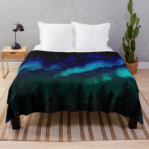 Item preview, Night sky - Northern lights designed and sold by Lyxy.