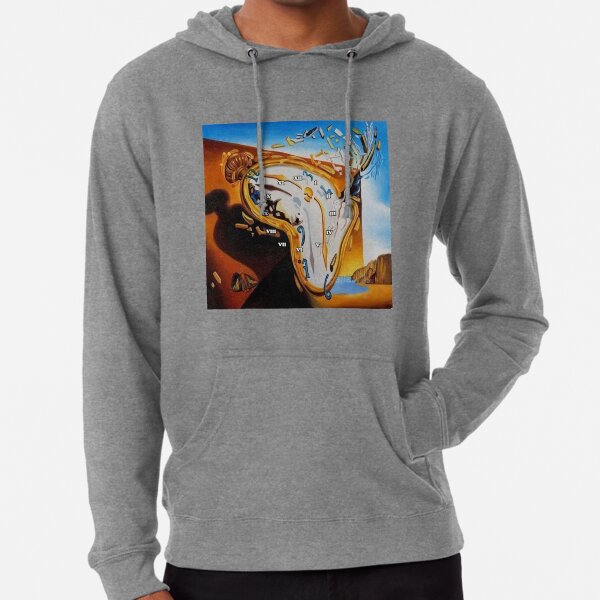 Salvador Dali Paintings Watches Lightweight Hoodie