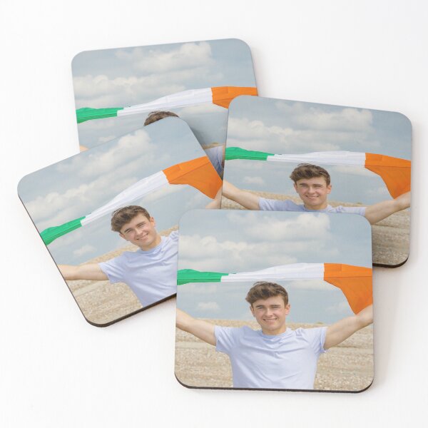 Item preview, A young man with the Irish Flag designed and sold by Ben Gingell.