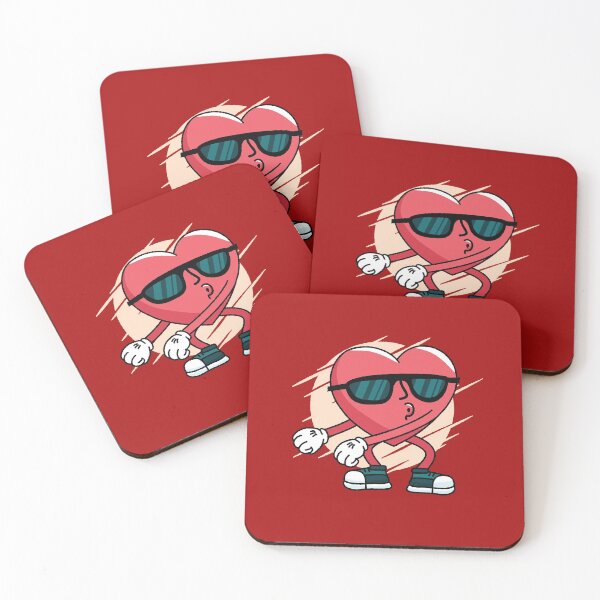 Item preview, Dabbing cartoon heart designed and sold by DerSenat.