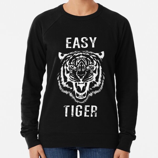 tiger face sweatshirt