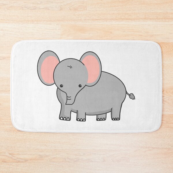 Artikelvorschau, Kawaii Elephant entworfen und verkauft von Turquoise Tortoise.