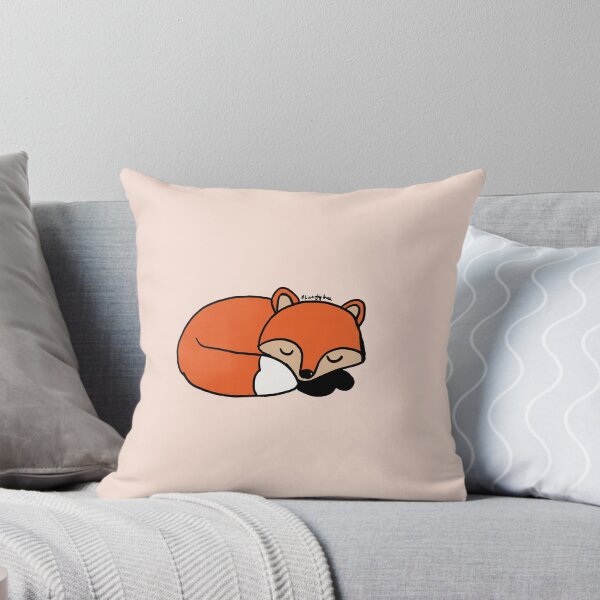 Item preview, Cute Sleepy Fox designed and sold by livinglyfree.