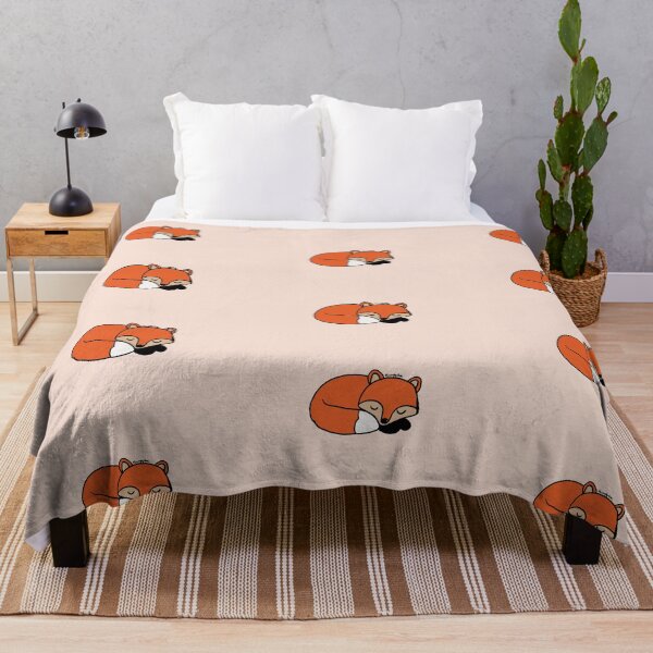 Item preview, Cute Sleepy Fox designed and sold by livinglyfree.