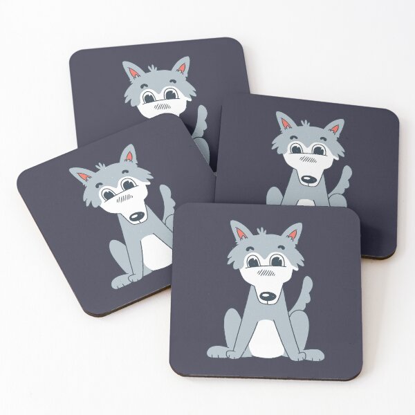 Item preview, cute wolf designed and sold by DerSenat.