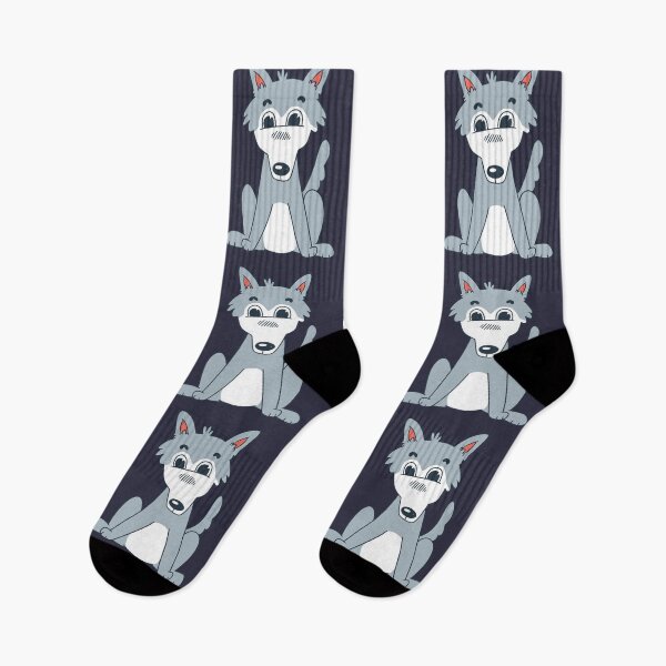 Item preview, cute wolf designed and sold by DerSenat.