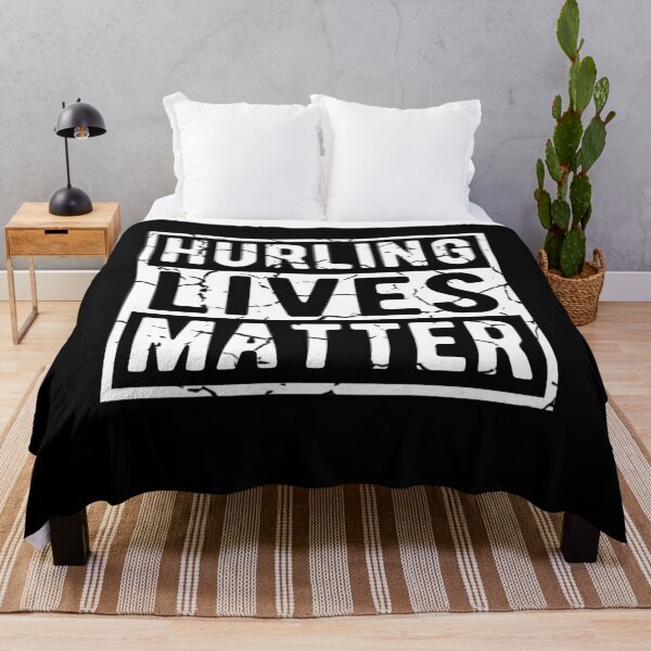 Item preview, Hurling Lives Matter Retro Vintage Distressed Hurler Gift designed and sold by Dan66.