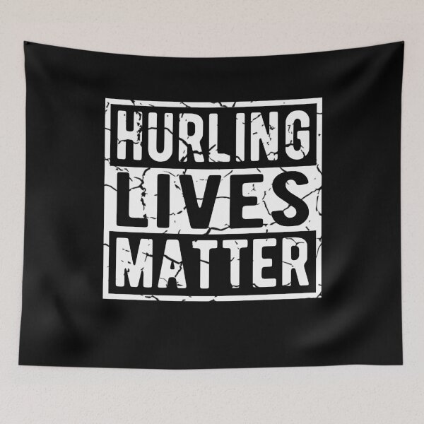 Item preview, Hurling Lives Matter Retro Vintage Distressed Hurler Gift designed and sold by Dan66.