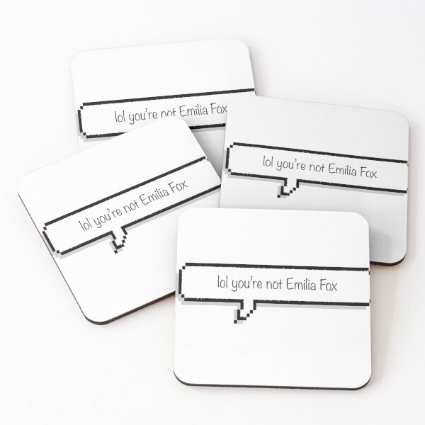 Item preview, lol you're not Emilia Fox designed and sold by mynamemollyx.