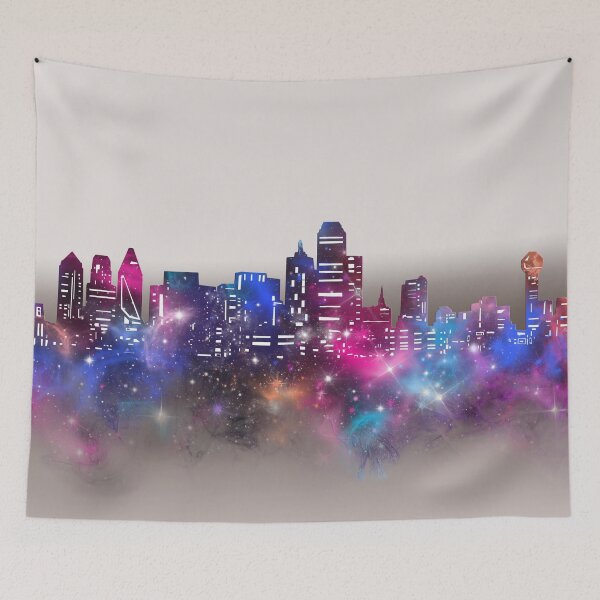 Item preview, dallas skyline designed and sold by BekimART2.