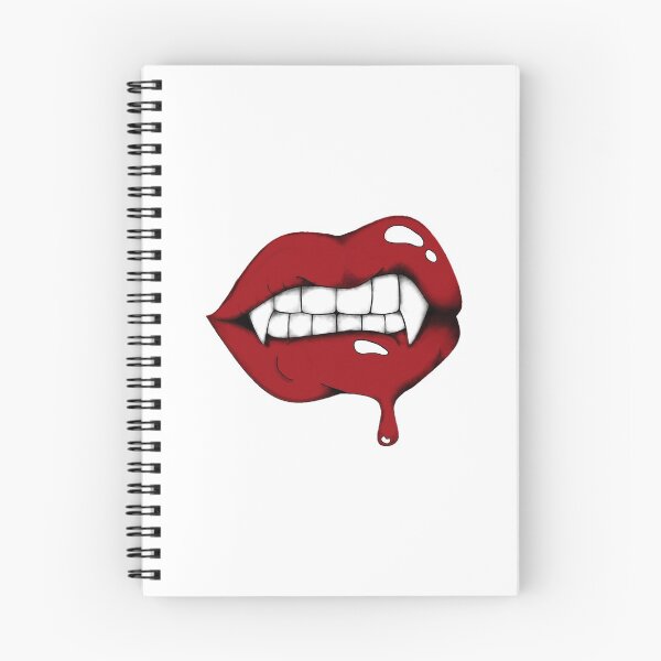 Item preview, Digital Art Vampire Lips sticker designed and sold by basicedgyteen.