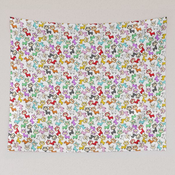 Item preview, Rainbow alpacas pattern designed and sold by rainbowcho.