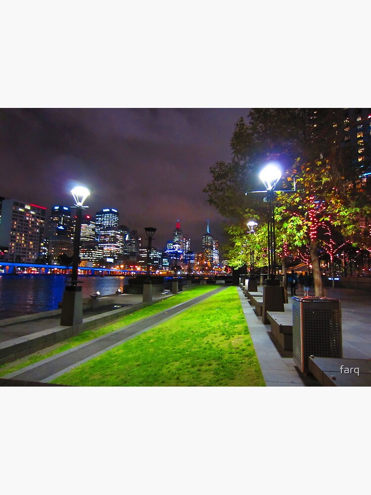 Thumbnail 2 of 2, Greeting Card, Yarra on the lawn designed and sold by farq.