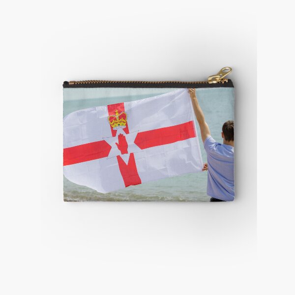 Item preview, A young man with the Flag of Northern Ireland designed and sold by Ben Gingell.