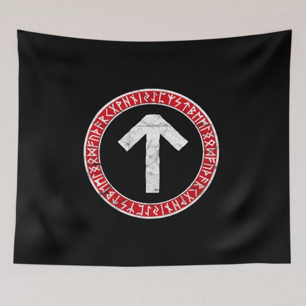 Item preview, Viking Tyr Rune Tiwaz Norse Mythology Odhin Wotan Germanic  design designed and sold by A-Fashion.