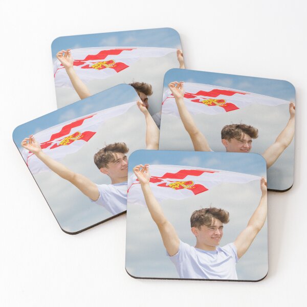 Item preview, A young man with the Flag of Northern Ireland designed and sold by Ben Gingell.