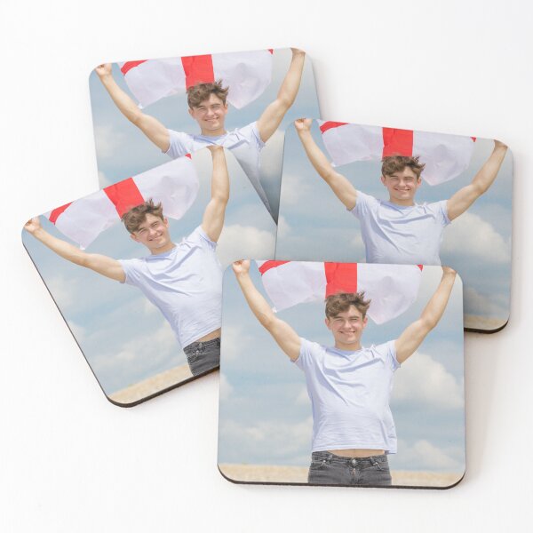 Item preview, A young man with the Flag of Northern Ireland designed and sold by Ben Gingell.
