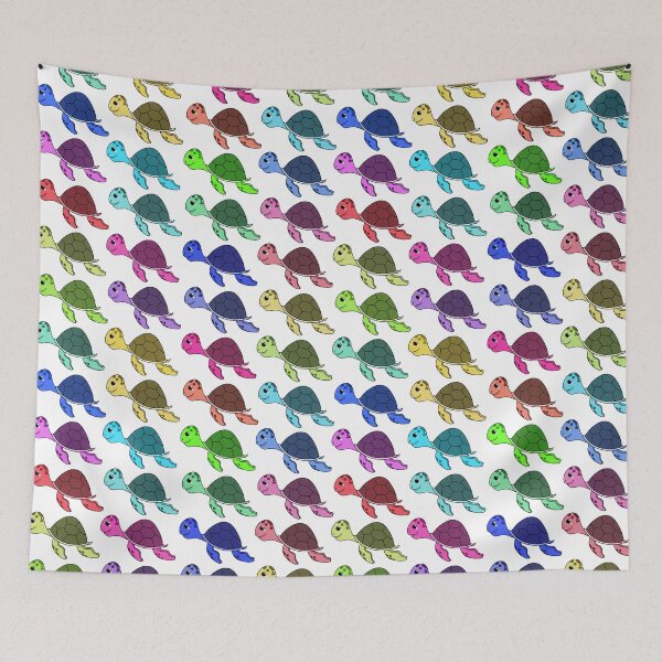 Item preview, Rainbow turtles designed and sold by rainbowcho.