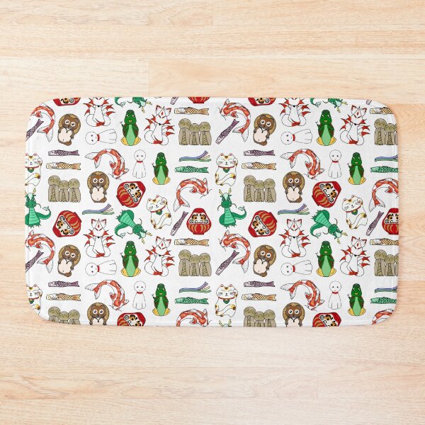 Item preview, Japanese folklore pattern designed and sold by rainbowcho.
