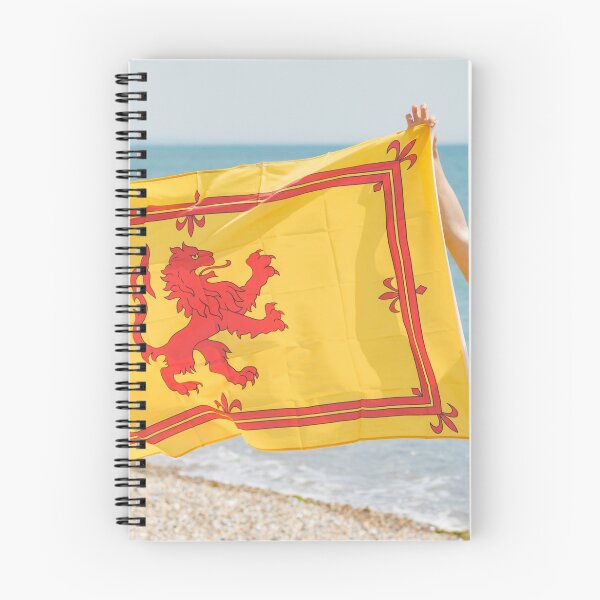 Item preview, A young man with a Lion Rampant of Scotland flag designed and sold by Ben Gingell.